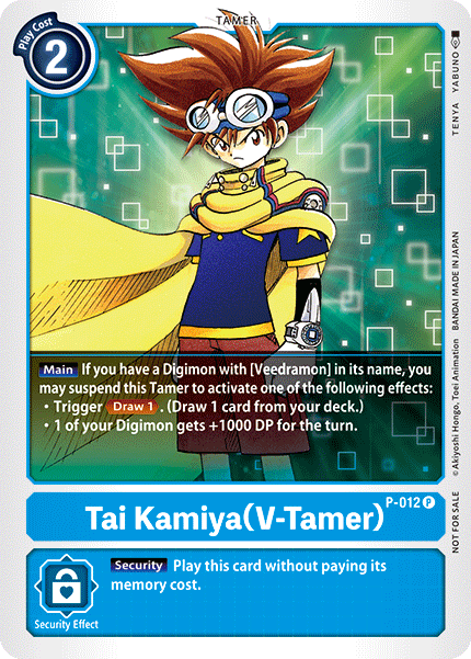 P-012 Tai Kamiya (V-Tamer) Single