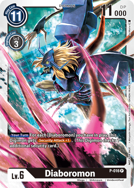 P-016 Diaboromon Single