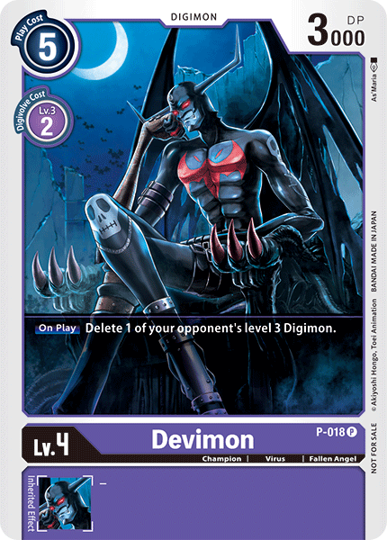 P-018 Devimon Single