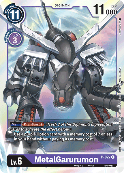 P-027 MetalGarurumon Single