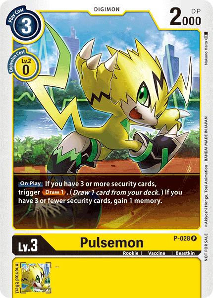 P-028 Pulsemon Single