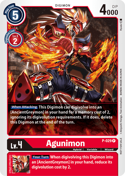 P-029 Agunimon Single