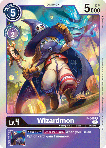 P-046 Wizardmon Single