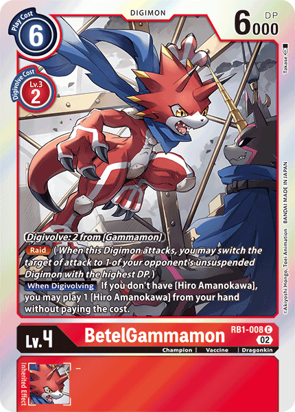 RB1-008 BetelGammamon Single