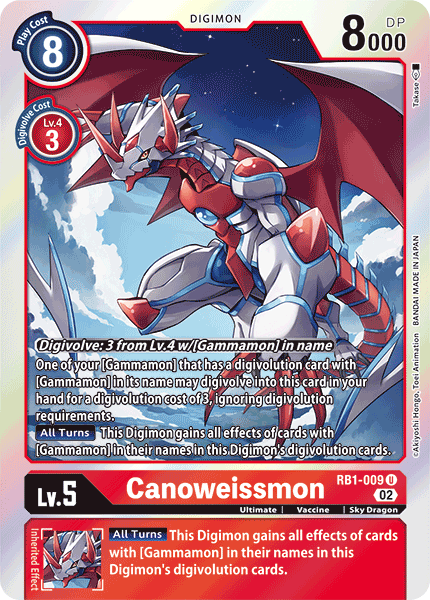 RB1-009 Canoweissmon Single