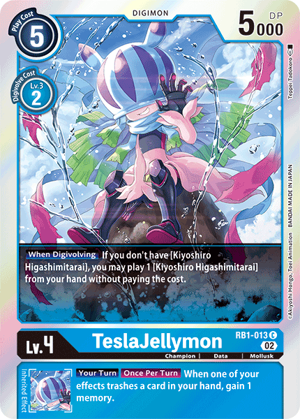 RB1-013 TeslaJellymon Single