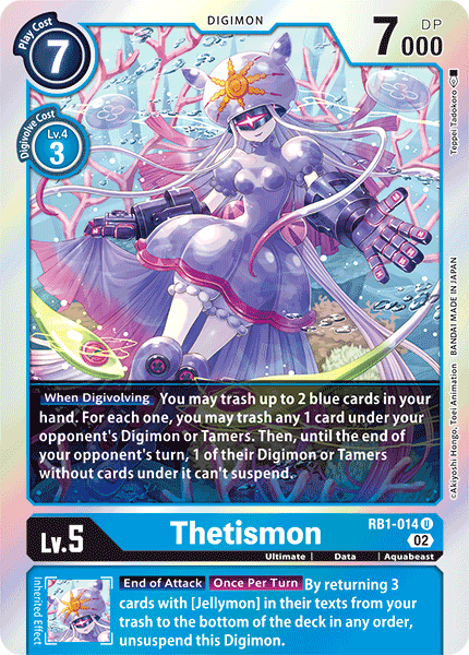 RB1-014 Thetismon Single