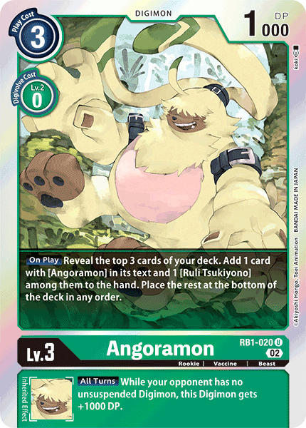 RB1-020 Angoramon Single