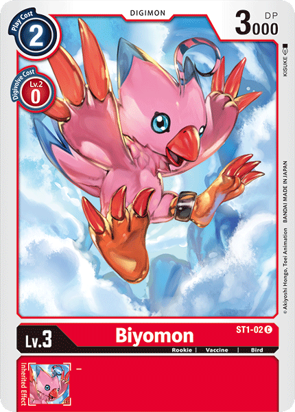 ST1-02 Biyomon Single