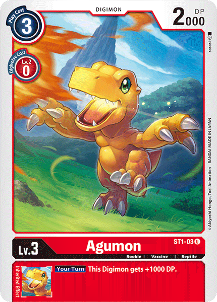 ST1-03 Agumon Single