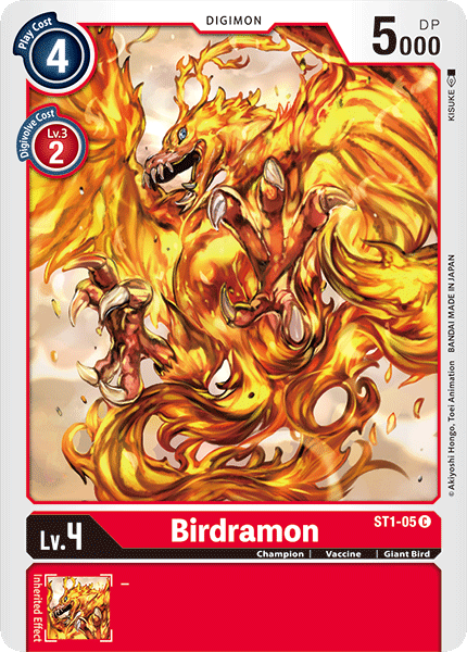 ST1-05 Birdramon Single