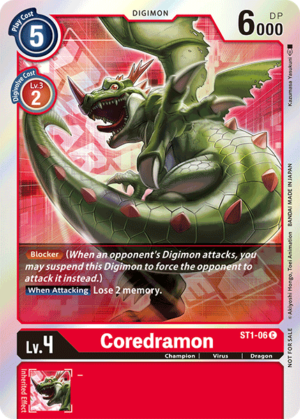 Coredramon ST1-06 Event Pack 1