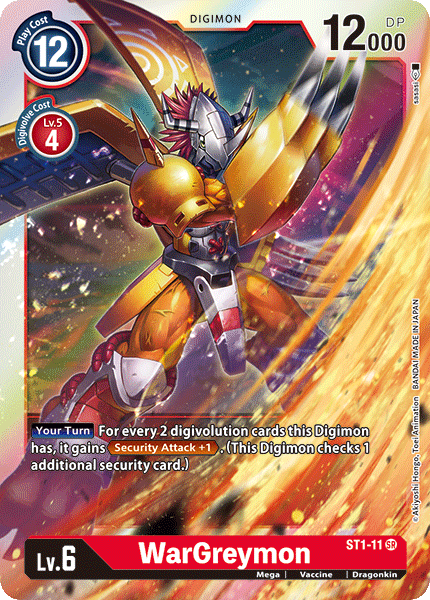 ST1-11 WarGreymon Single