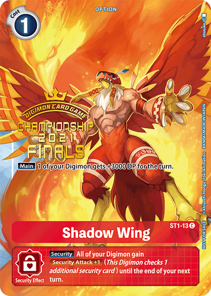 ST1-13 Shadow Wing Championship Final Single