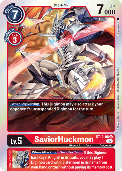 ST12-08 SaviorHuckmon Single