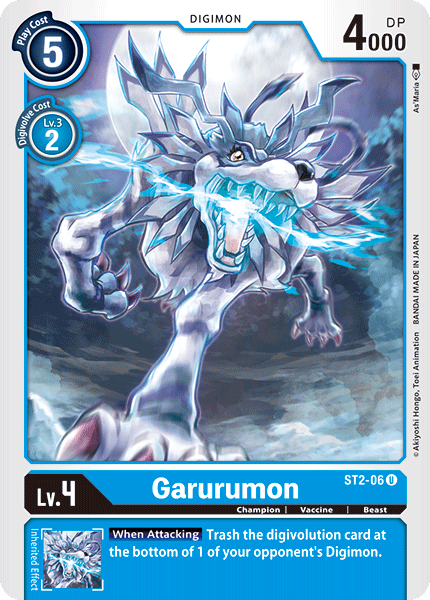 ST2-06 Garurumon Single