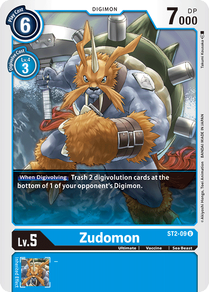 ST2-09 Zudomon Single