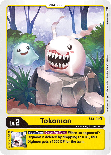 ST3-01 Tokomon Single