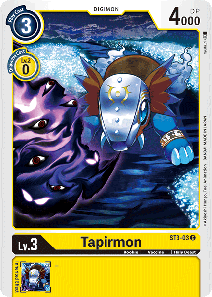 ST3-03 Tapirmon Single