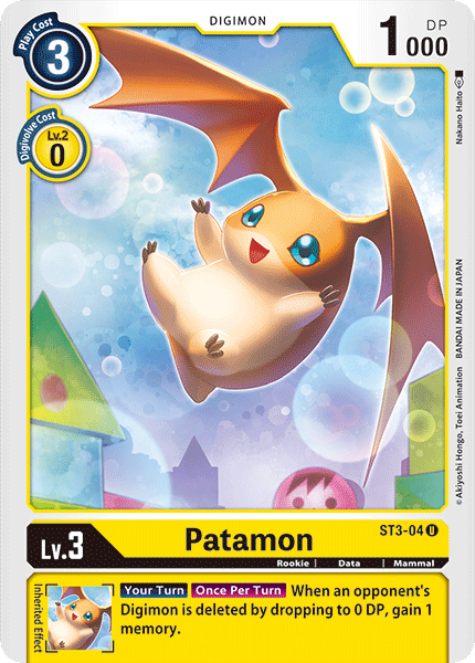 ST3-04 Patamon Single