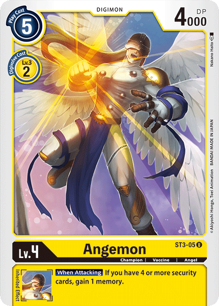 ST3-05 Angemon Single