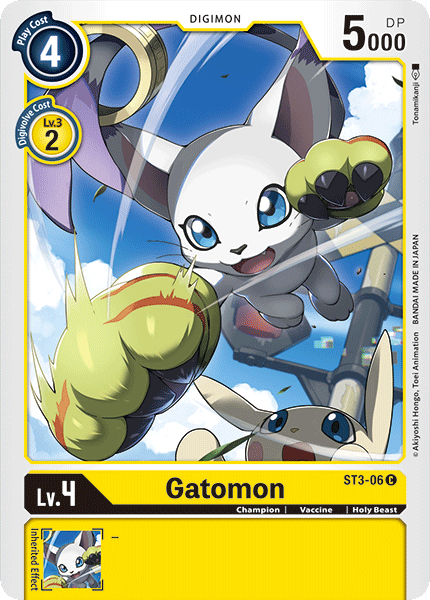 ST3-06 Gatomon Single