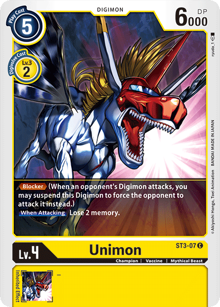 ST3-07 Unimon Single