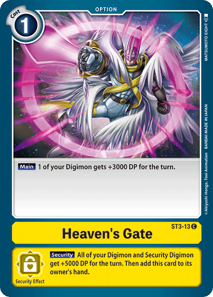 ST3-13 Heaven's Gate Single