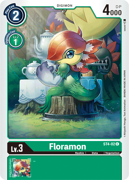 ST4-02 Floramon Single