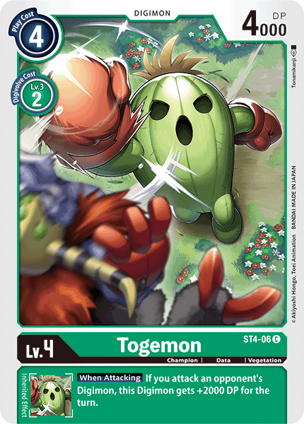 ST4-06 Togemon Single