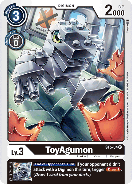 ST5-04 ToyAgumon Single