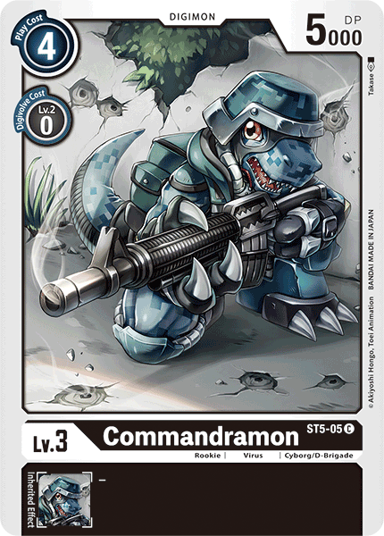 ST5-05 Commandramon Single