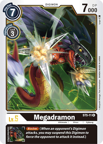 ST5-11 Megadramon Single