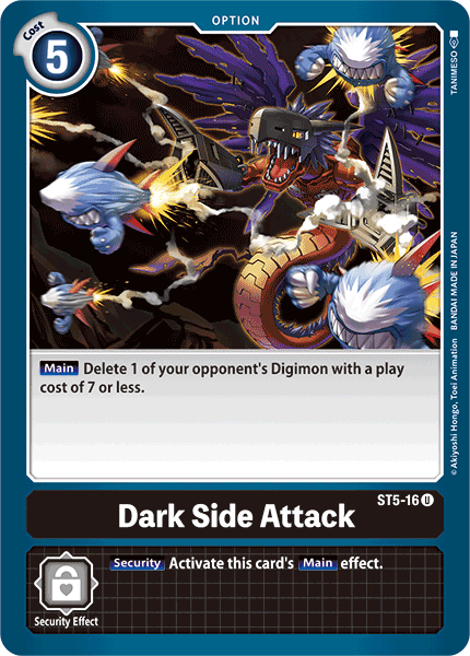 ST5-16 Dark Side Attack Single