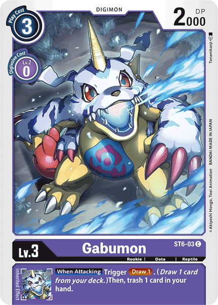 ST6-03 Gabumon Single