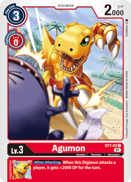 ST7-02 Agumon Single