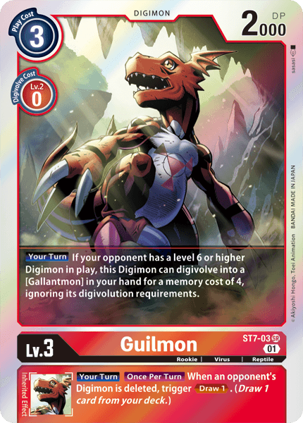 ST7-03 Guilmon Single