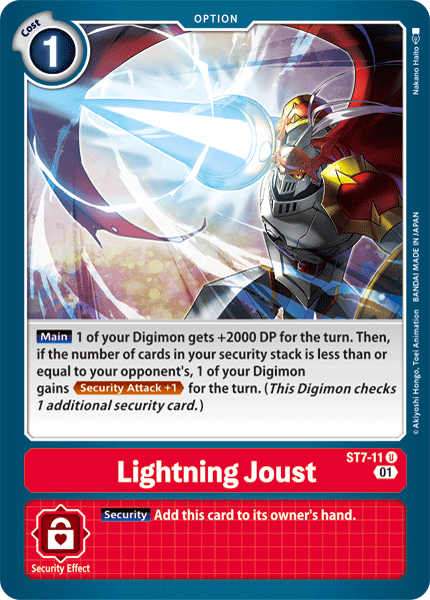 ST7-11 Lightning Joust Single