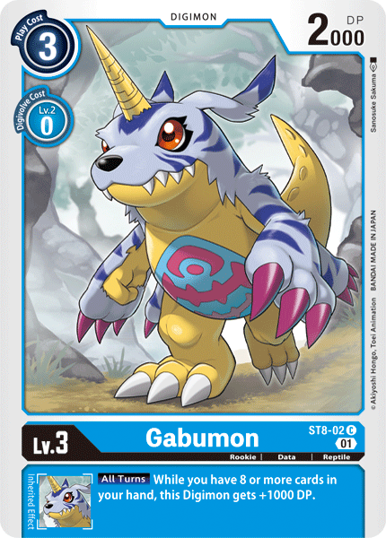 ST8-02 Gabumon Single