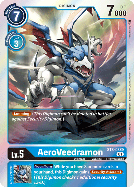 ST8-08 AeroVeedramon Single