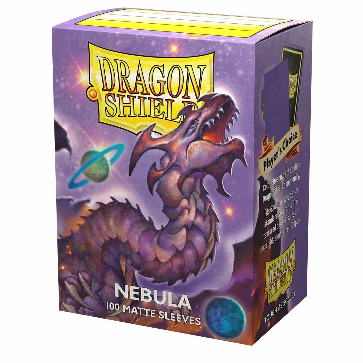 Dragon Shield Sleeves Nebula Purple Matte - 100