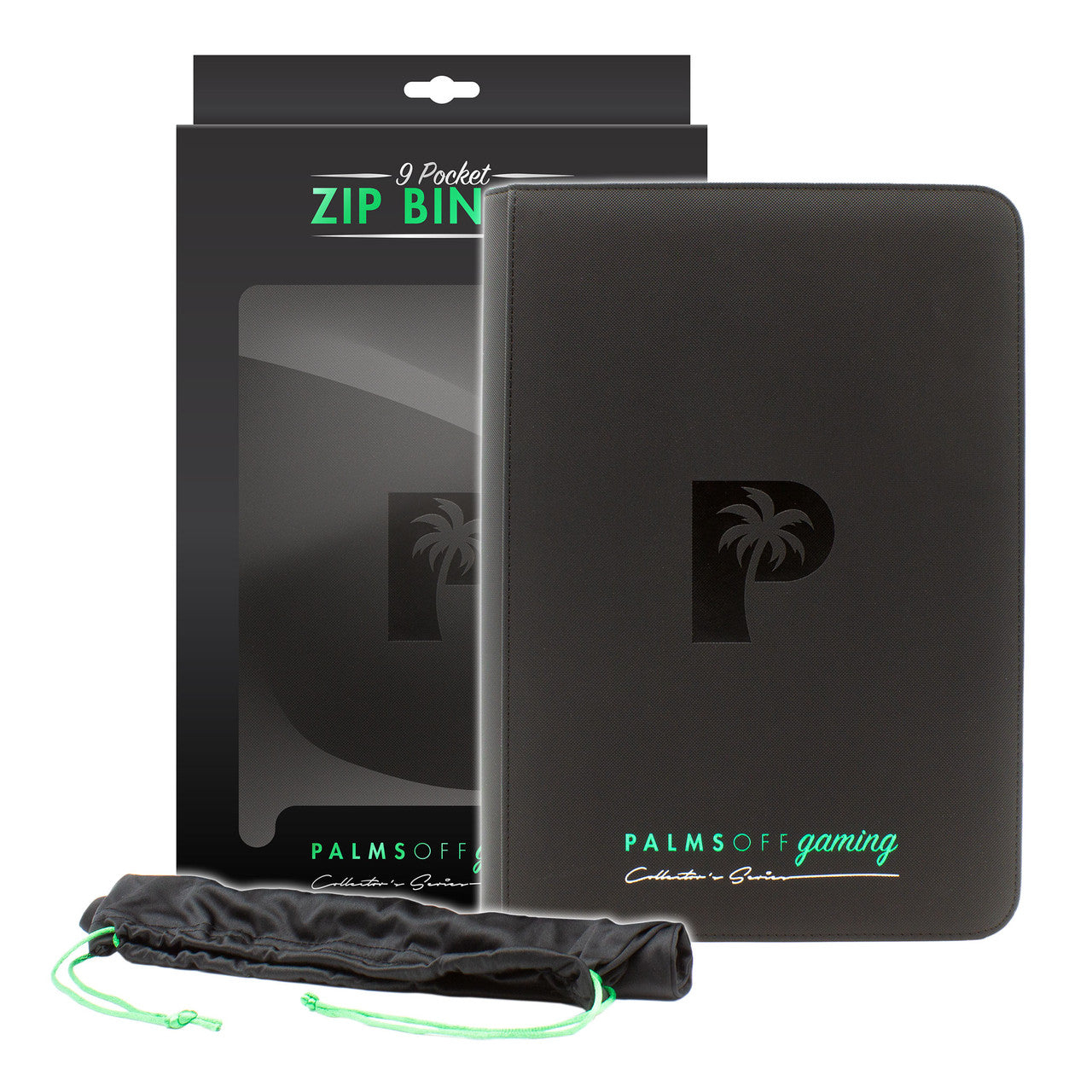 Palms Off Gaming 9-Pocket Zip Trading Card Binder