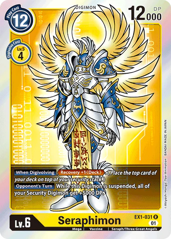 EX1-031 Seraphimon Single