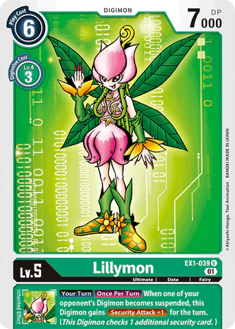 EX1-039 Lillymon Single