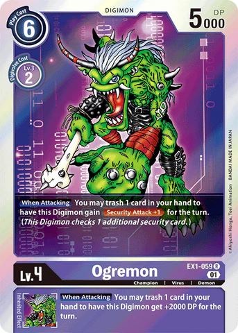 EX1-059 Ogremon Single