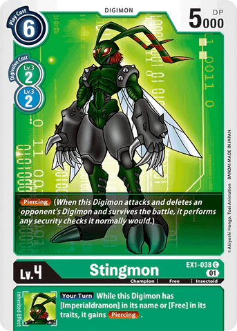 EX1-038 Stingmon Single