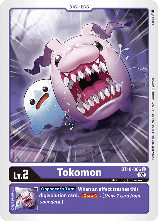 BT10-006 Tokomon Single