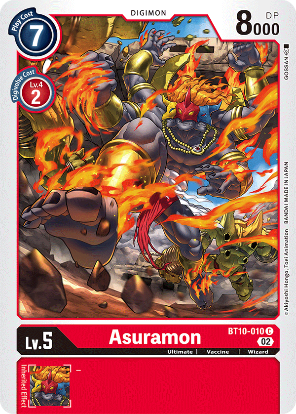 BT10-010 Asuramon Single