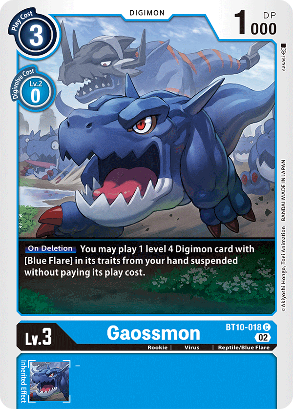 BT10-018 Gaossmon Single