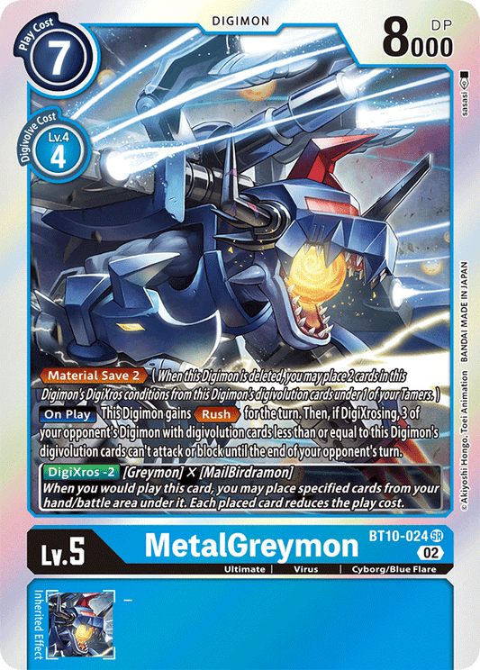 BT10-024 MetalGreymon Single